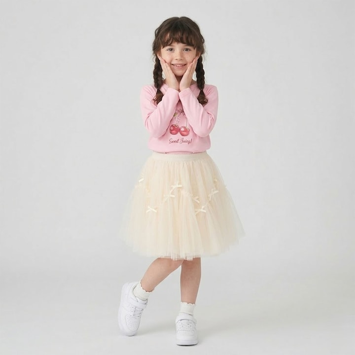 Japanese children's clothing Ly# mine tank top and shorts set 100-150cm girls summer TOPS PANTS 