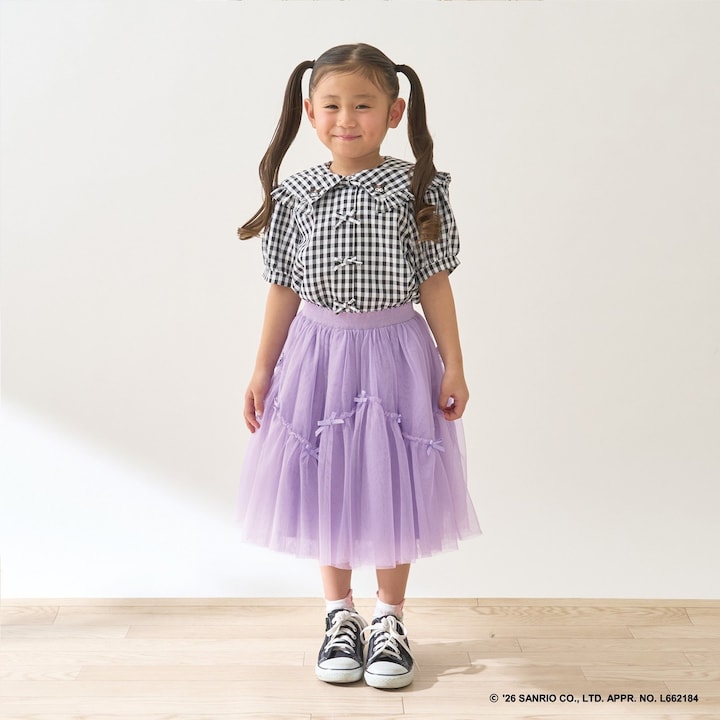 Japanese children's clothing Ly# mine tank top and shorts set 100-150cm girls summer TOPS PANTS 