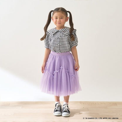 Japanese children's clothing Ly# mine tank top and shorts set 100-150cm girls summer TOPS PANTS 