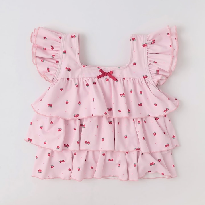 日本童裝 Ly# mine 泳衣兩件套裝 100-130cm 女童款 夏季 夏日玩水泳衣特輯