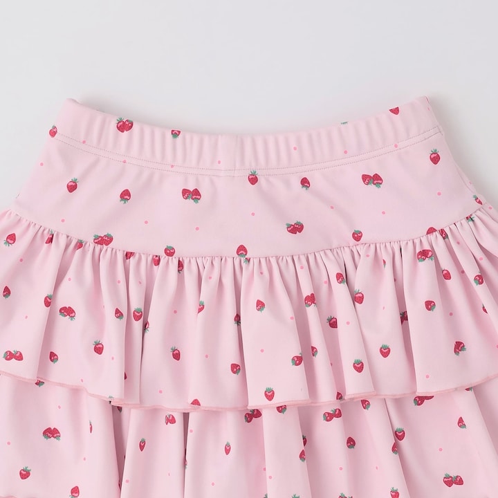 日本童裝 Ly# mine 泳衣兩件套裝 100-130cm 女童款 夏季 夏日玩水泳衣特輯