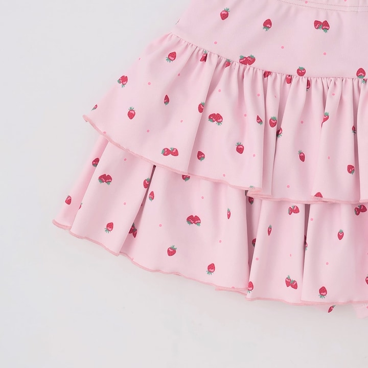 日本童裝 Ly# mine 泳衣兩件套裝 100-130cm 女童款 夏季 夏日玩水泳衣特輯