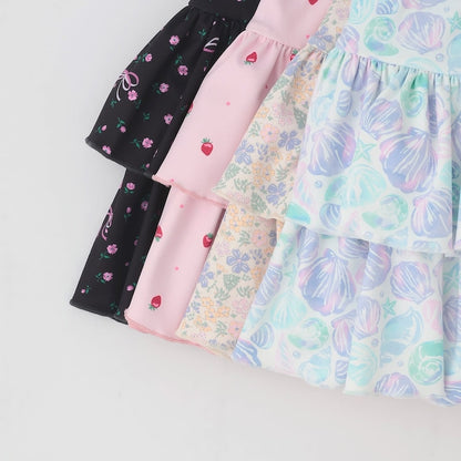 日本童裝 Ly# mine 泳衣兩件套裝 100-130cm 女童款 夏季 夏日玩水泳衣特輯