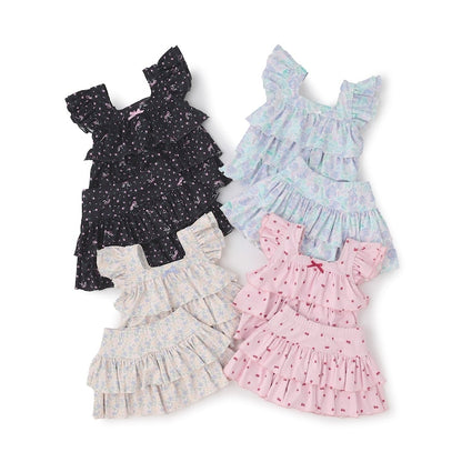 日本童裝 Ly# mine 泳衣兩件套裝 100-130cm 女童款 夏季 夏日玩水泳衣特輯