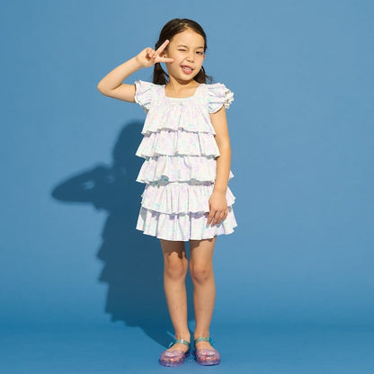 日本童裝 Ly# mine 泳衣兩件套裝 100-130cm 女童款 夏季 夏日玩水泳衣特輯