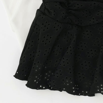 日本童裝 Ly# mine 泳衣兩件套裝 100-130cm 女童款 夏季 夏日玩水泳衣特輯