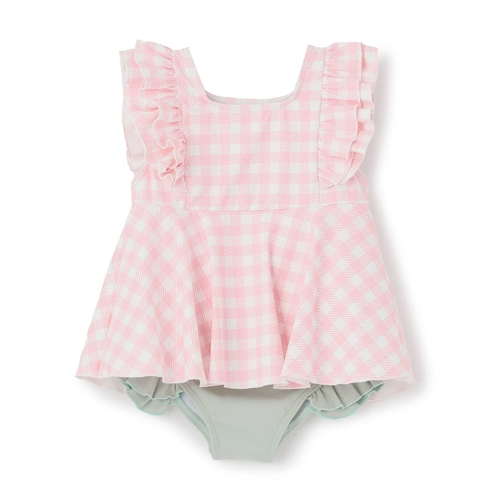 日本童裝 Ly# mine 泳衣兩件套裝 100-130cm 女童款 夏季 夏日玩水泳衣特輯