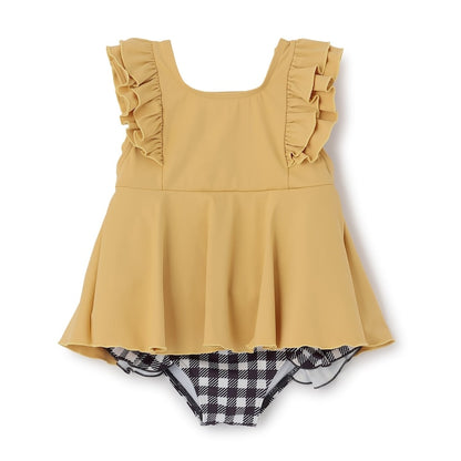 日本童裝 Ly# mine 泳衣兩件套裝 100-130cm 女童款 夏季 夏日玩水泳衣特輯
