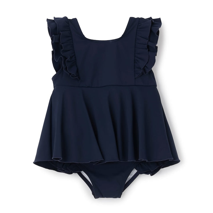 日本童裝 Ly# mine 泳衣兩件套裝 100-130cm 女童款 夏季 夏日玩水泳衣特輯