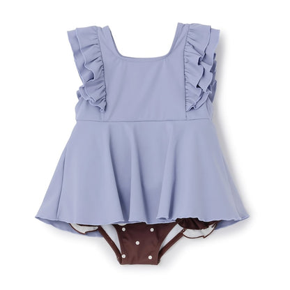 日本童裝 Ly# mine 泳衣兩件套裝 100-130cm 女童款 夏季 夏日玩水泳衣特輯