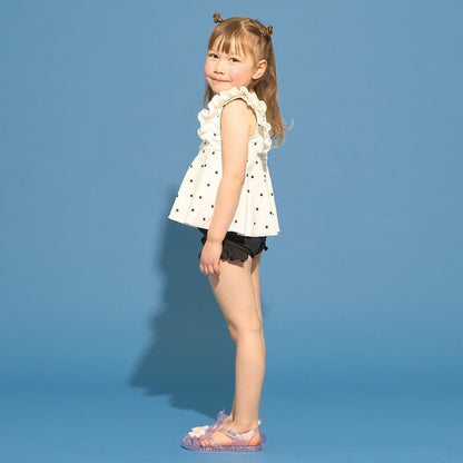 日本童裝 Ly# mine 泳衣兩件套裝 100-130cm 女童款 夏季 夏日玩水泳衣特輯