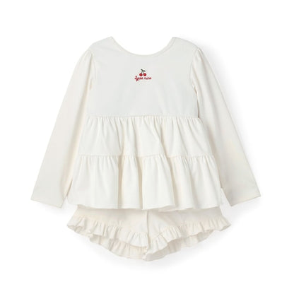 日本童裝 Ly# mine 泳衣兩件套裝 100-130cm 女童款 夏季 夏日玩水泳衣特輯