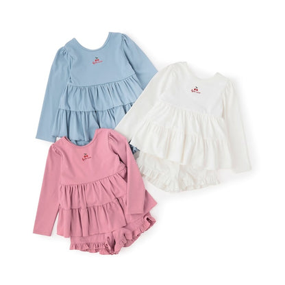 日本童裝 Ly# mine 泳衣兩件套裝 100-130cm 女童款 夏季 夏日玩水泳衣特輯