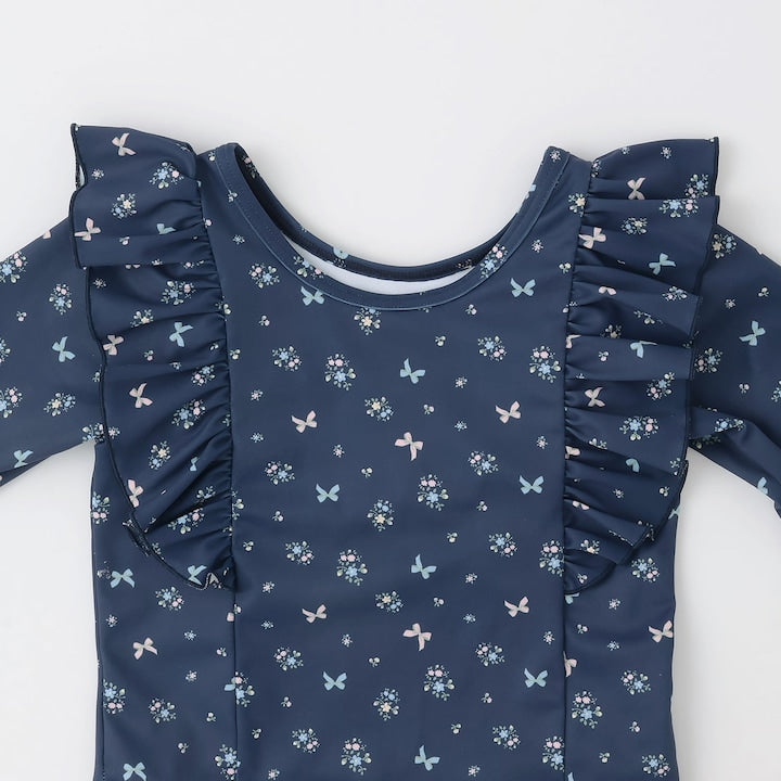 日本童裝 Ly# mine 泳衣兩件套裝 100-130cm 女童款 夏季 夏日玩水泳衣特輯