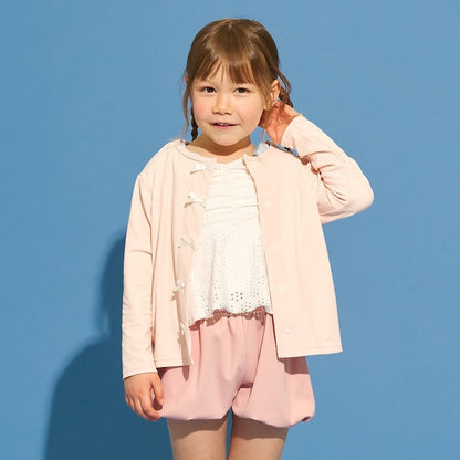 日本童裝 Ly# mine 防UV 泳衣外套 100-130cm 女童款 夏季 夏日玩水泳衣特輯