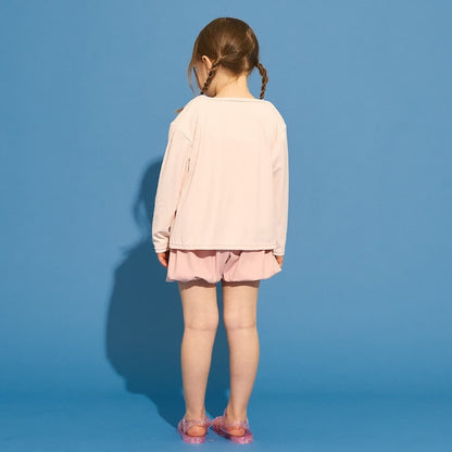 日本童裝 Ly# mine 防UV 泳衣外套 100-130cm 女童款 夏季 夏日玩水泳衣特輯