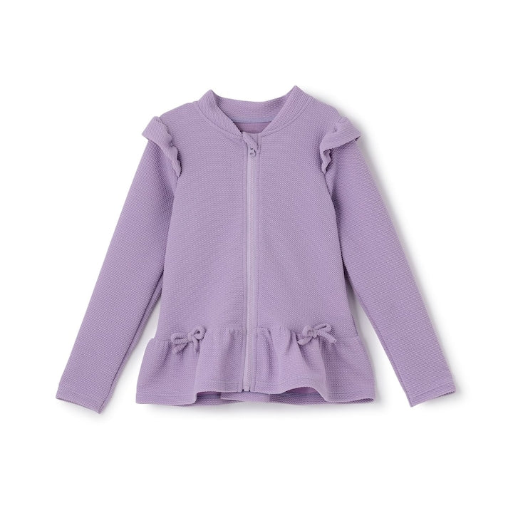 日本童裝 Ly# mine 防UV 泳衣外套 100-130cm 女童款 夏季 夏日玩水泳衣特輯