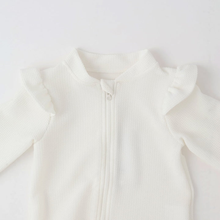 日本童裝 Ly# mine 防UV 泳衣外套 100-130cm 女童款 夏季 夏日玩水泳衣特輯