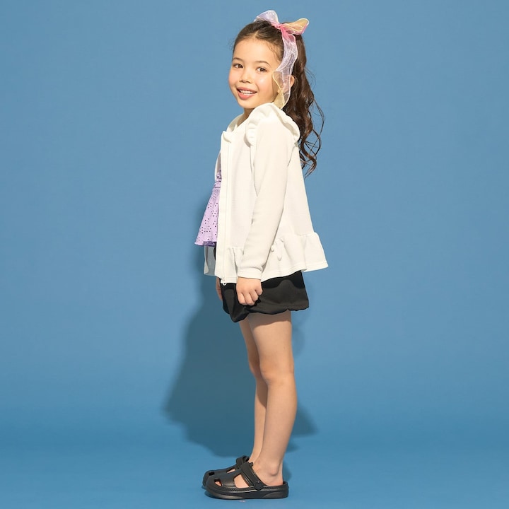 日本童裝 Ly# mine 防UV 泳衣外套 100-130cm 女童款 夏季 夏日玩水泳衣特輯