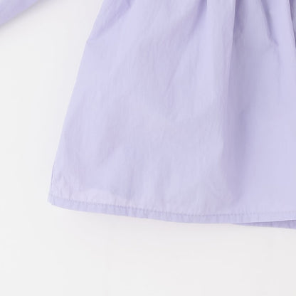 日本童裝 Ly# mine 防UV 荷葉邊拉鍊連帽外套 100-150cm 女童款 夏季 OUTERWEAR