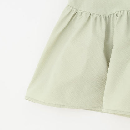 日本童裝 Ly# mine 浪波飛袖襯衫及泡泡短褲套裝 100-150cm 女童款 夏季 TOPS PANTS