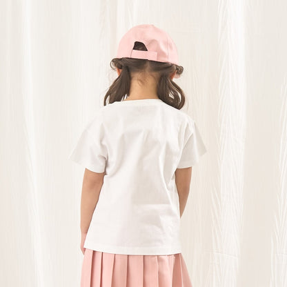 日本童裝 Ly# mine 防UV 吸水速乾 【棉100％不易變形】印花上衣 90-150cm 女童款 夏季 TOPS