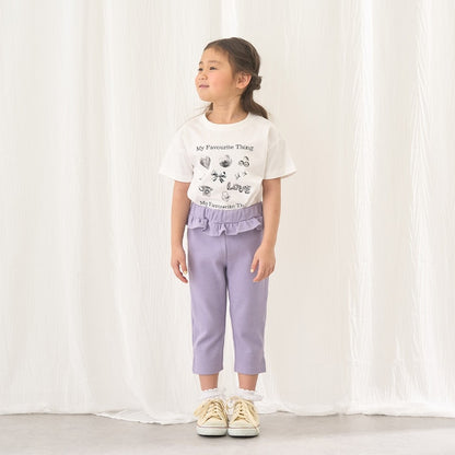 日本童裝 Ly# mine 防UV 吸水速乾 【棉100％不易變形】印花上衣 90-150cm 女童款 夏季 TOPS