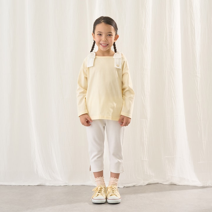 Japanese children's clothing Ly# mine tank top and shorts set 100-150cm girls summer TOPS PANTS 