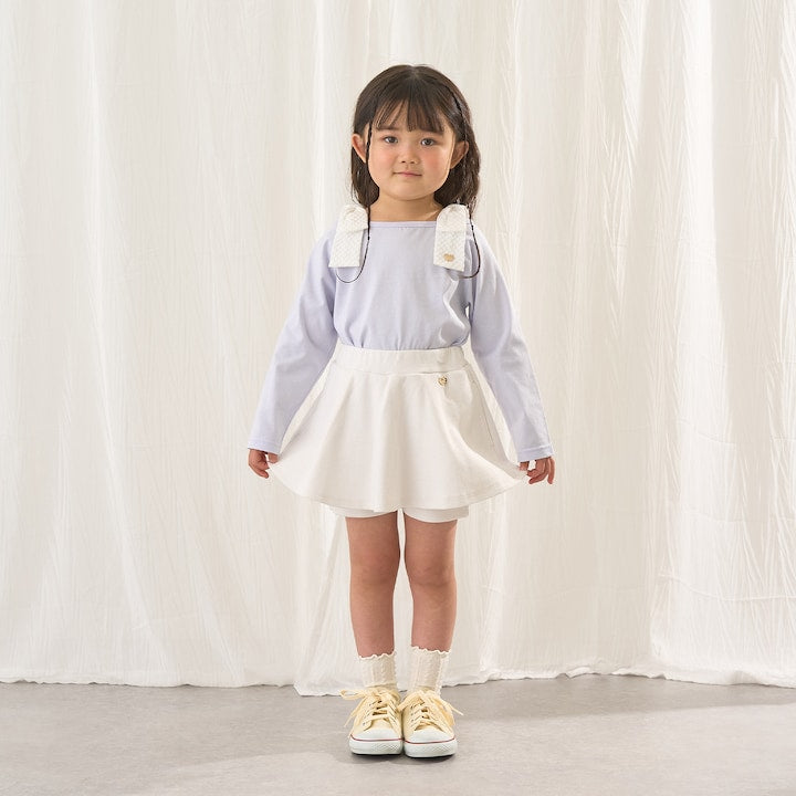 Japanese children's clothing Ly# mine tank top and shorts set 100-150cm girls summer TOPS PANTS 