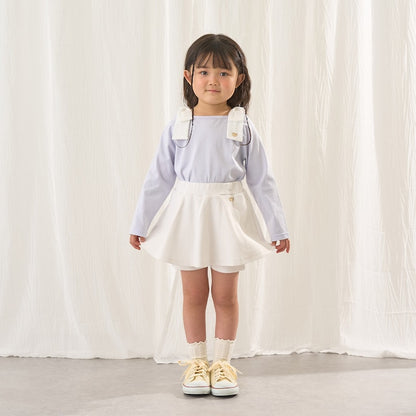 Japanese children's clothing Ly# mine tank top and shorts set 100-150cm girls summer TOPS PANTS 