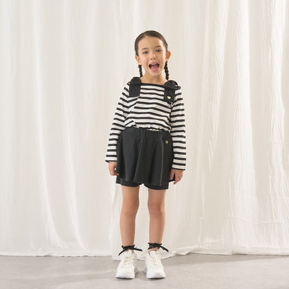 Japanese children's clothing Ly# mine tank top and shorts set 100-150cm girls summer TOPS PANTS 