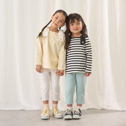 Japanese children's clothing Ly# mine tank top and shorts set 100-150cm girls summer TOPS PANTS 