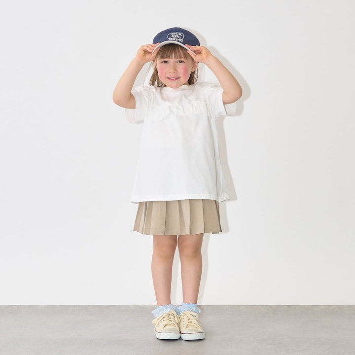 日本童裝 Ly# mine 百摺短裙 100-150cm 女童款 夏季 SKIRTS