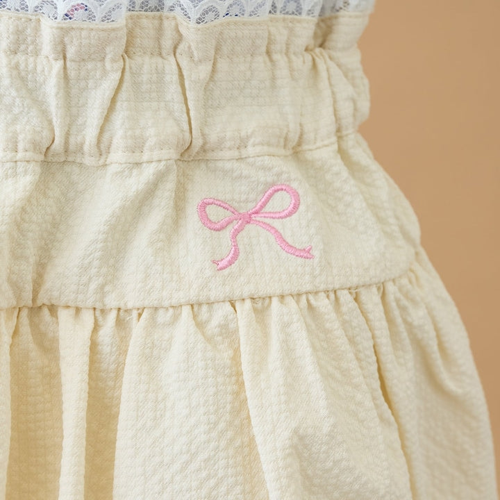 日本童裝 Ly# mine 泡泡短裙 100-150cm 女童款 夏季 SKIRTS