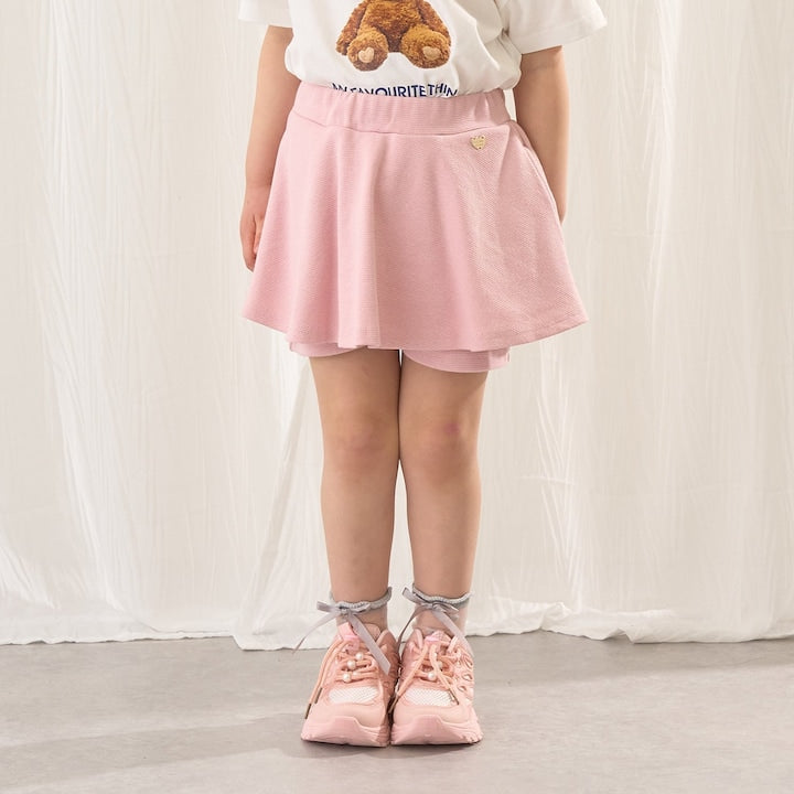 Japanese children's clothing Ly# mine tank top and shorts set 100-150cm girls summer TOPS PANTS 