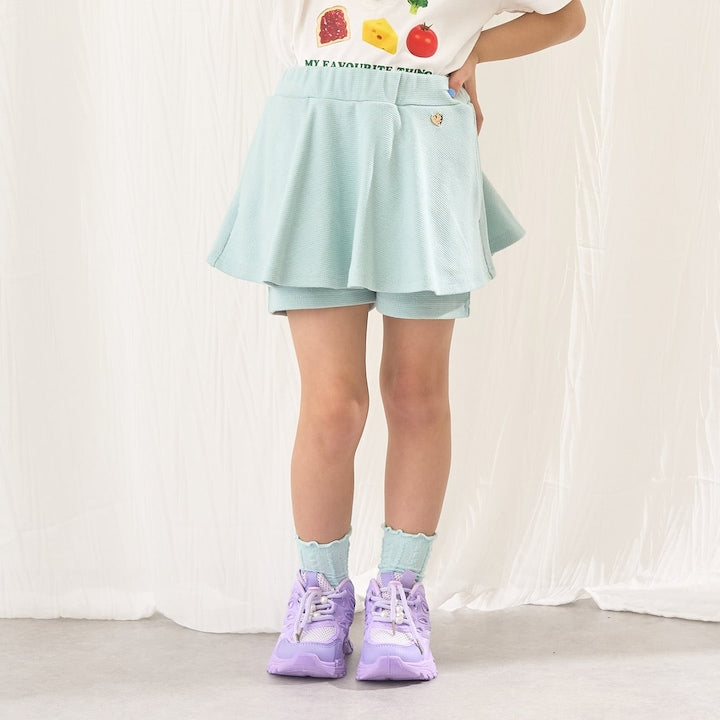 Japanese children's clothing Ly# mine tank top and shorts set 100-150cm girls summer TOPS PANTS 