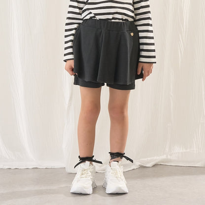Japanese children's clothing Ly# mine tank top and shorts set 100-150cm girls summer TOPS PANTS 
