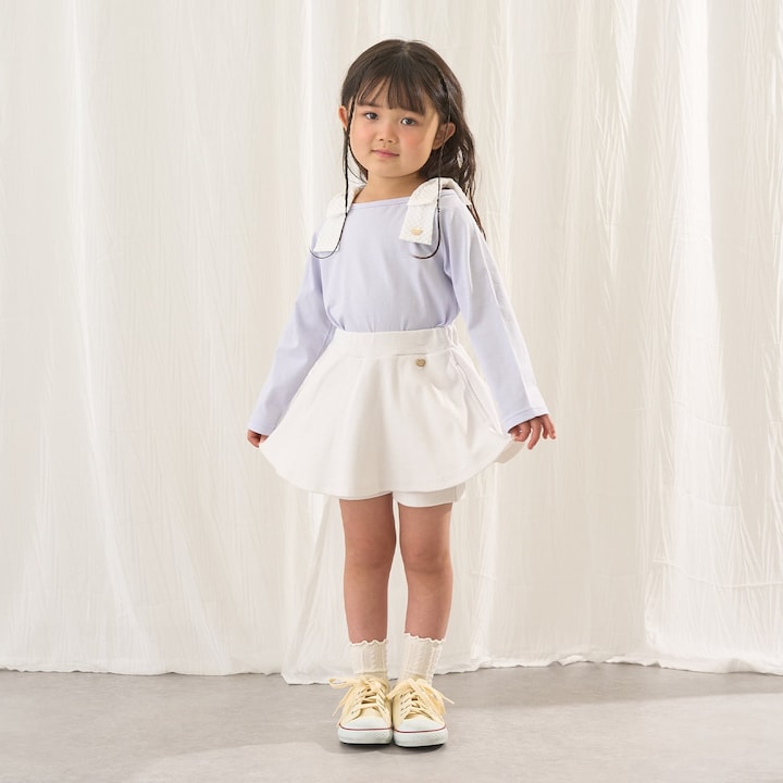 Japanese children's clothing Ly# mine tank top and shorts set 100-150cm girls summer TOPS PANTS 