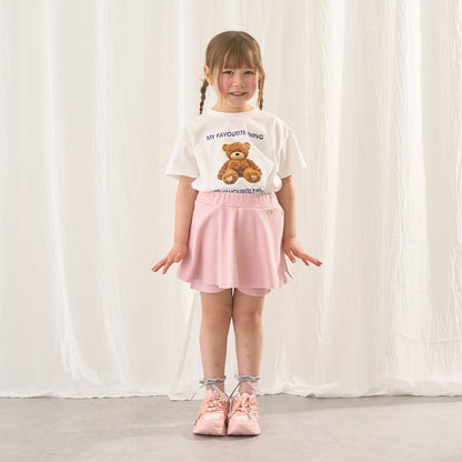 Japanese children's clothing Ly# mine tank top and shorts set 100-150cm girls summer TOPS PANTS 