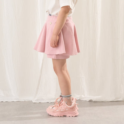 Japanese children's clothing Ly# mine tank top and shorts set 100-150cm girls summer TOPS PANTS 