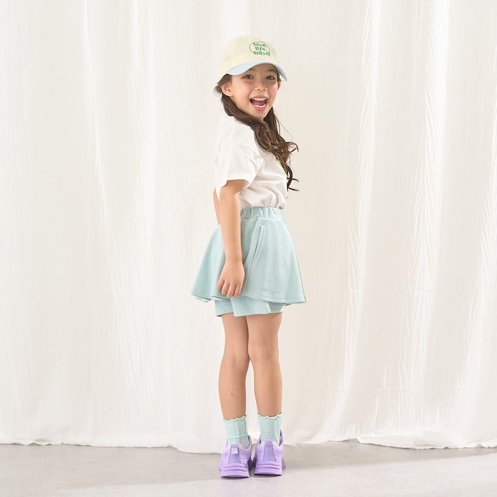 Japanese children's clothing Ly# mine tank top and shorts set 100-150cm girls summer TOPS PANTS 
