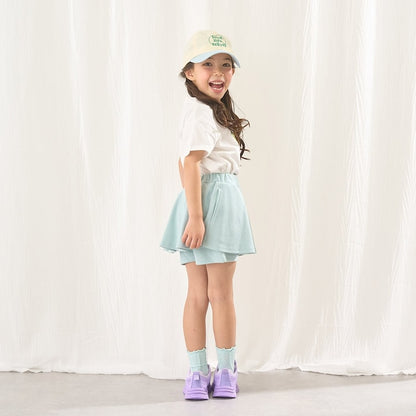 Japanese children's clothing Ly# mine tank top and shorts set 100-150cm girls summer TOPS PANTS 