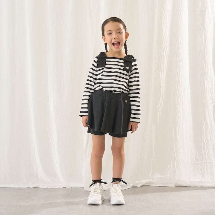 Japanese children's clothing Ly# mine tank top and shorts set 100-150cm girls summer TOPS PANTS 