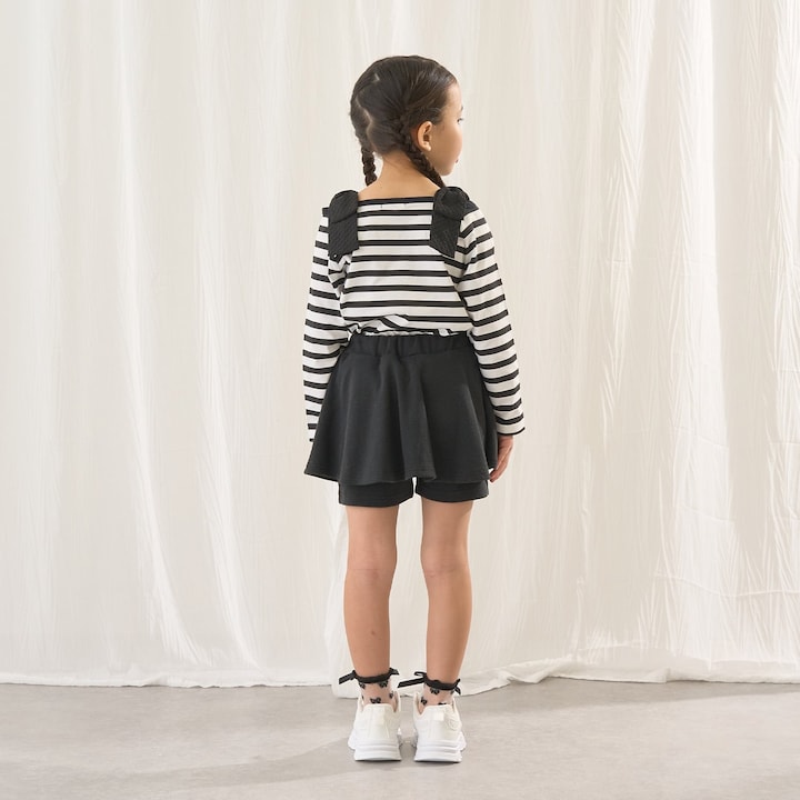 Japanese children's clothing Ly# mine tank top and shorts set 100-150cm girls summer TOPS PANTS 