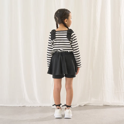 Japanese children's clothing Ly# mine tank top and shorts set 100-150cm girls summer TOPS PANTS 