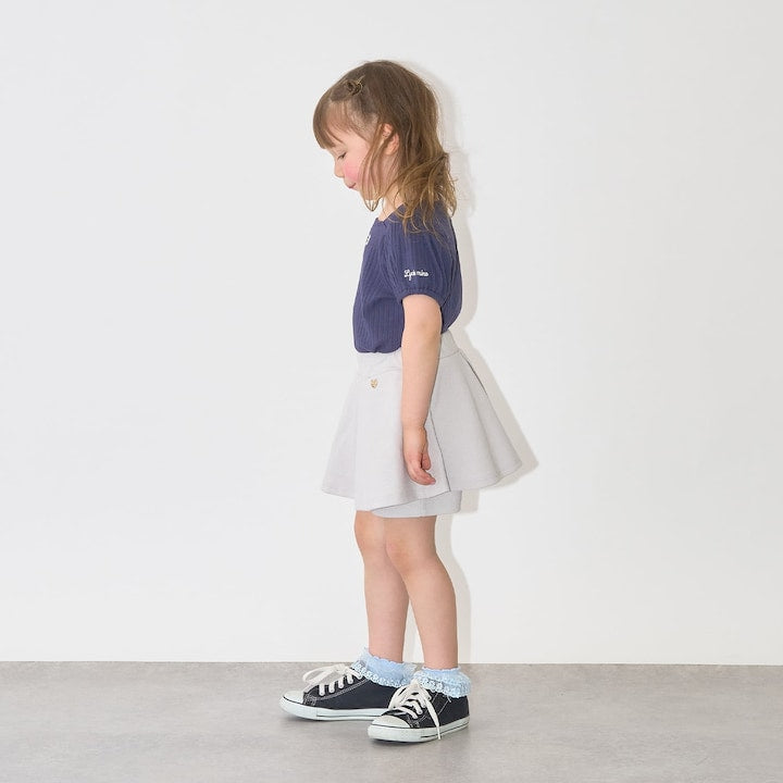 Japanese children's clothing Ly# mine tank top and shorts set 100-150cm girls summer TOPS PANTS 