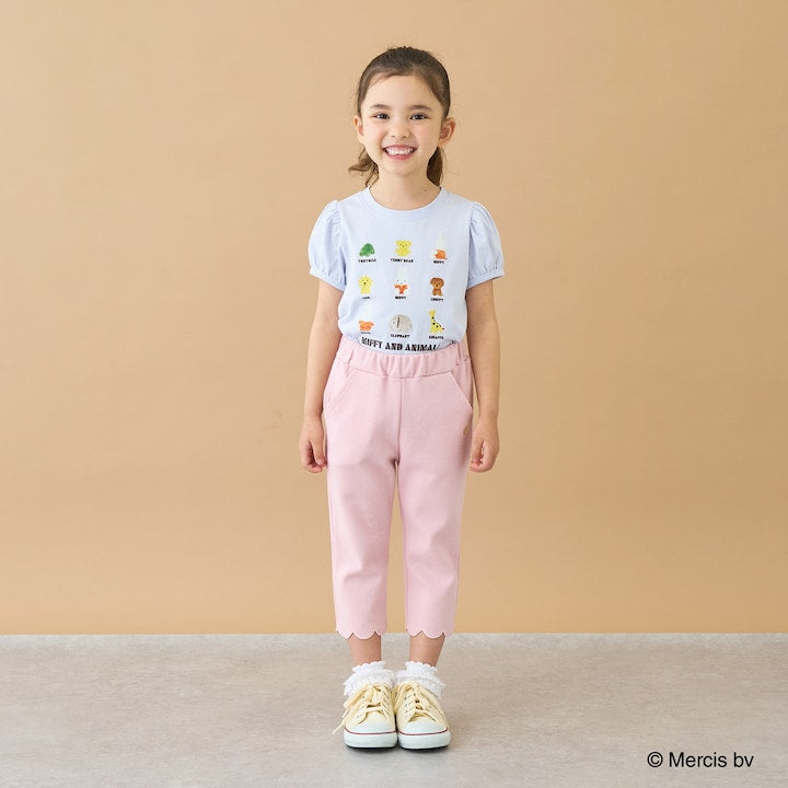 Japanese children's clothing Ly# mine tank top and shorts set 100-150cm girls summer TOPS PANTS 