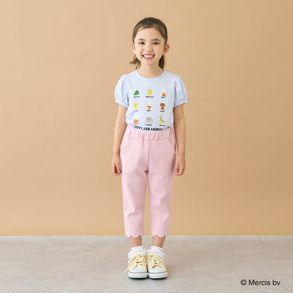 Japanese children's clothing Ly# mine tank top and shorts set 100-150cm girls summer TOPS PANTS 