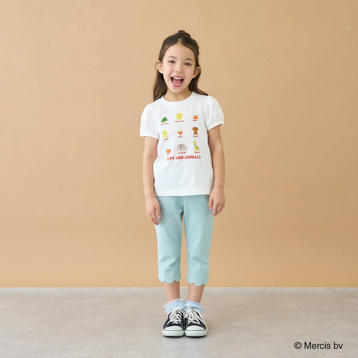 Japanese children's clothing Ly# mine tank top and shorts set 100-150cm girls summer TOPS PANTS 