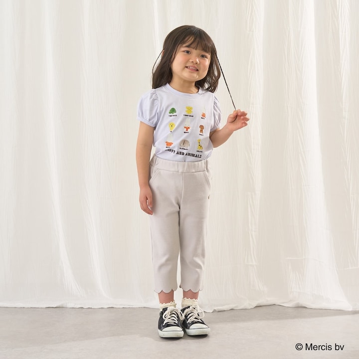 Japanese children's clothing Ly# mine tank top and shorts set 100-150cm girls summer TOPS PANTS 